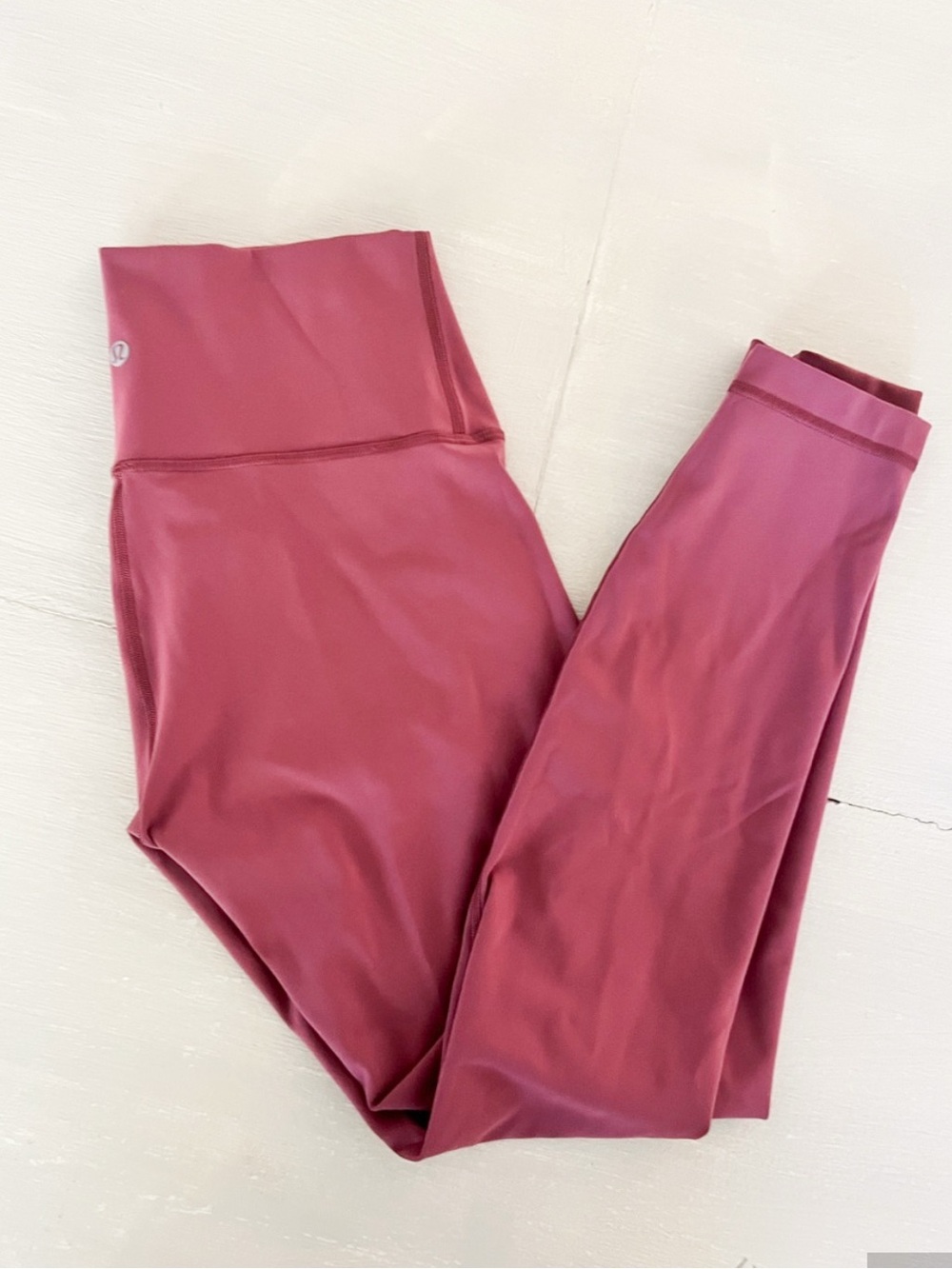 Lululemon High Rise Align Leggings Burgundy Mauve Yoga Pants Size Estimate XS/S